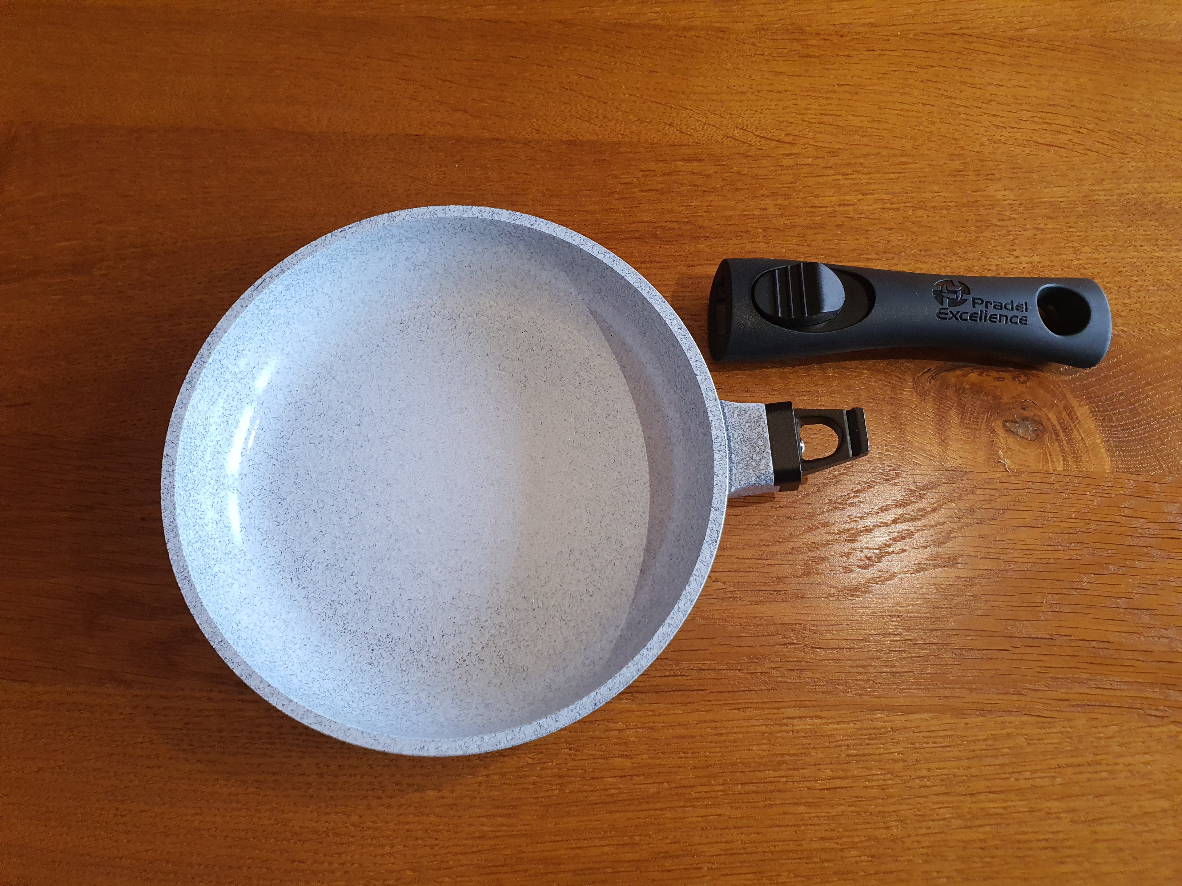 Poêle céramique 20 cm manche amovible