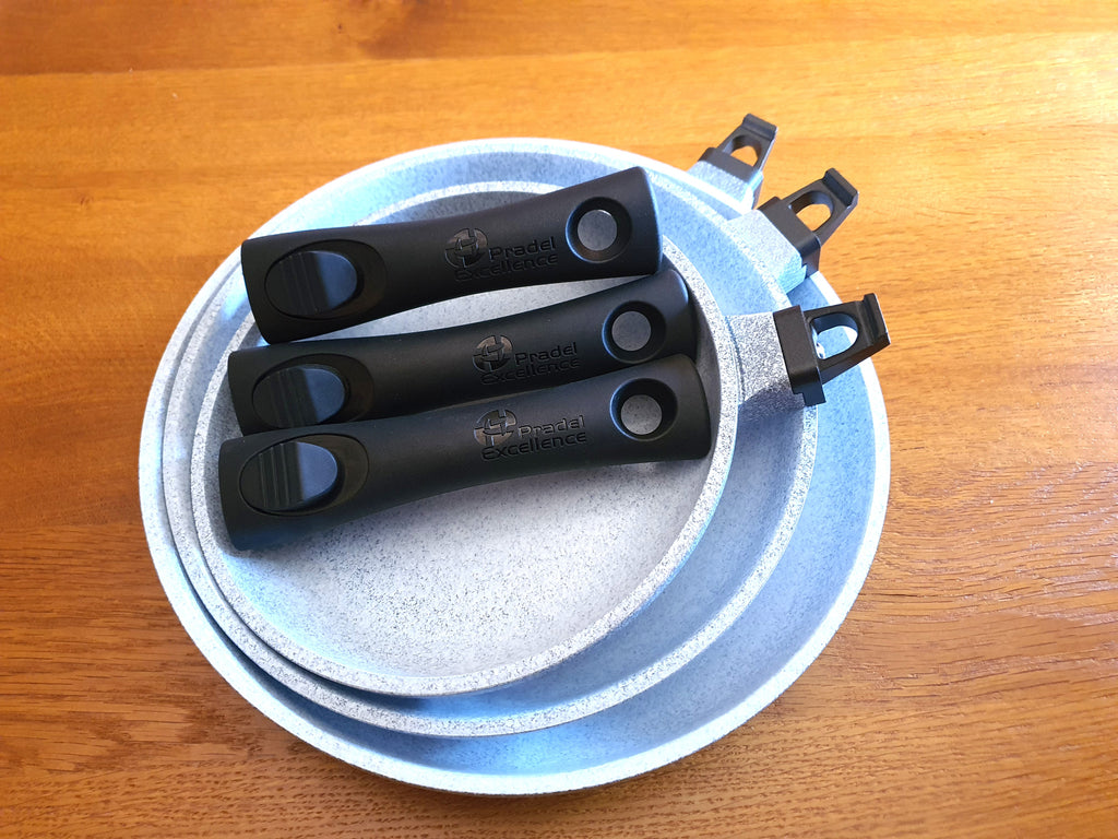 Set 3 poêles 20/24/28 cm
