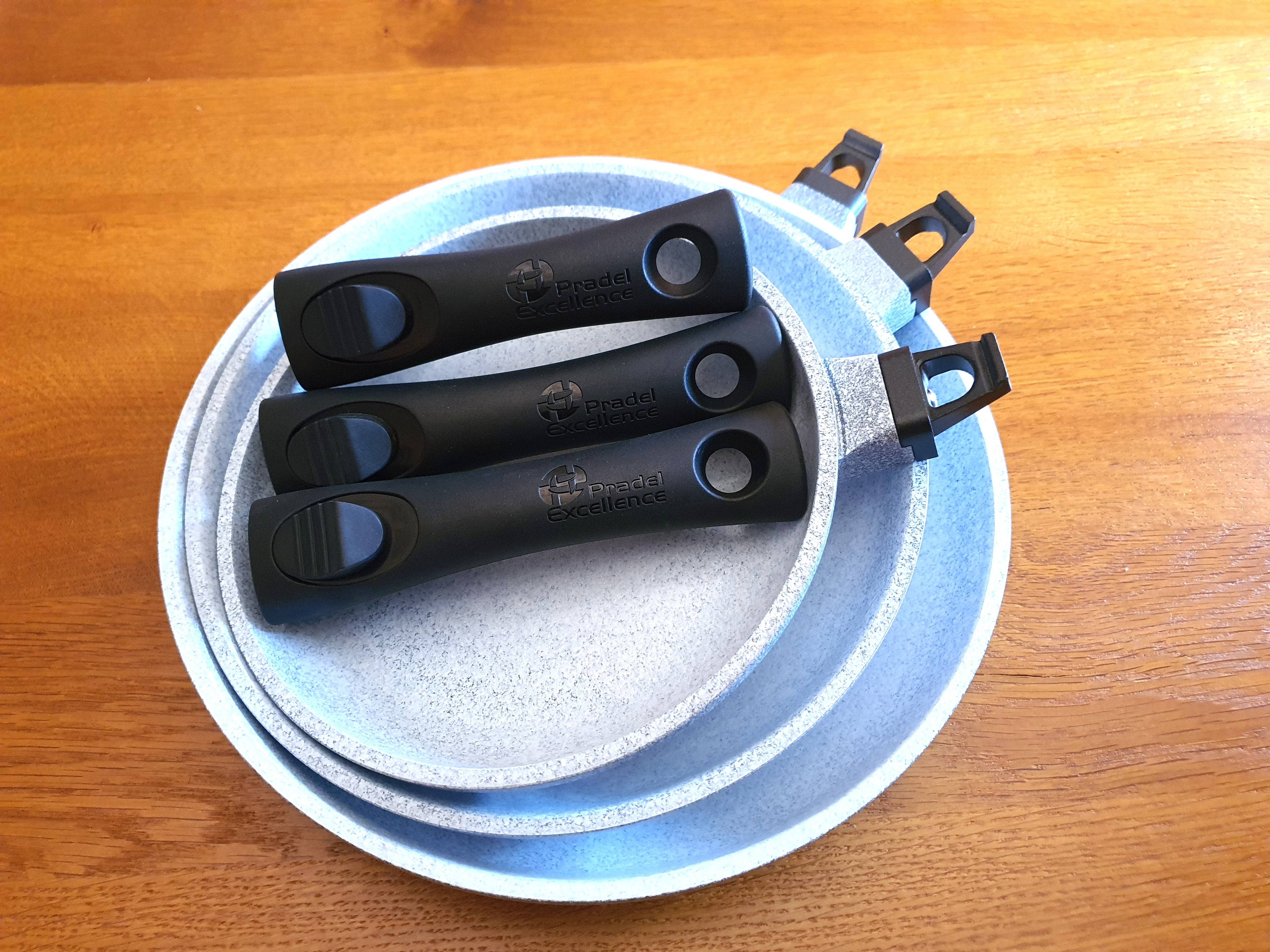 Set 3 poêles 20/24/28 cm